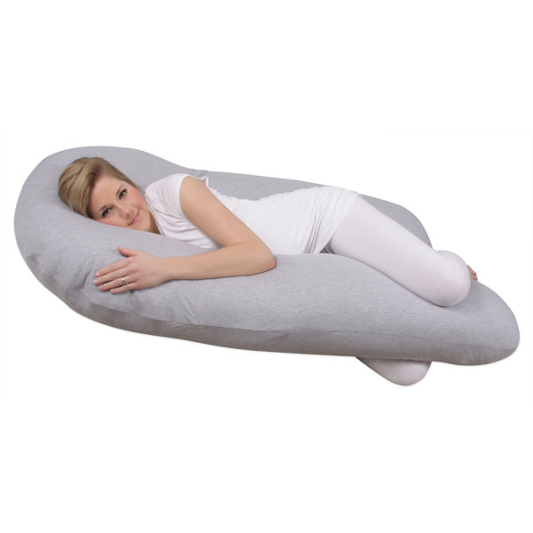 Leachco Back 'N Belly Chic Jersey Contoured Body Pillow Wayfair